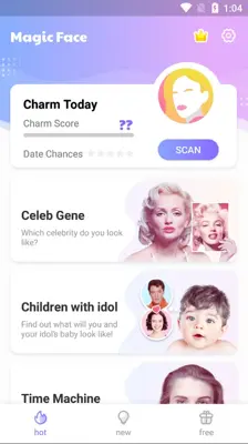 Magic Face android App screenshot 0